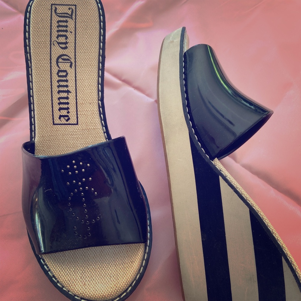 Juicy Couture Wedges Striped